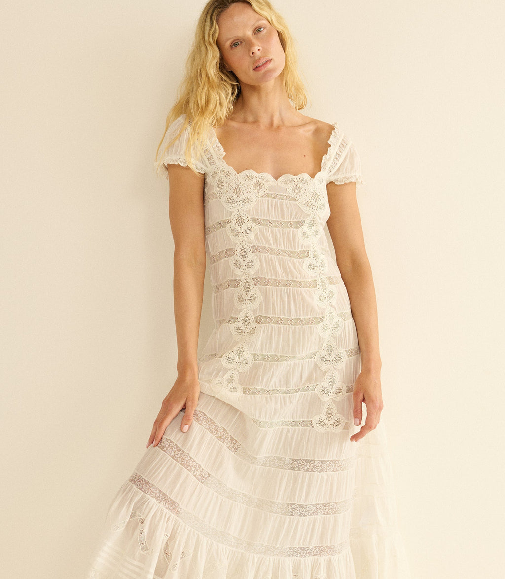 Adelaide Dress -- Salt