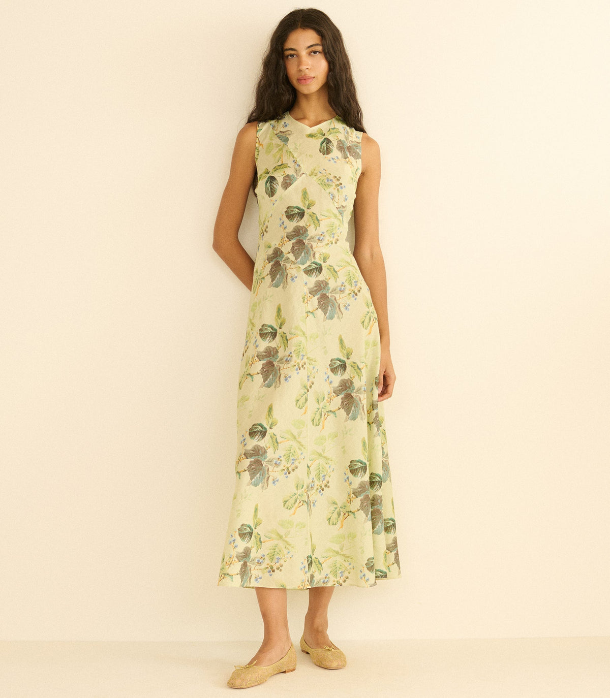 Adelana Dress -- Floraison De Mûres