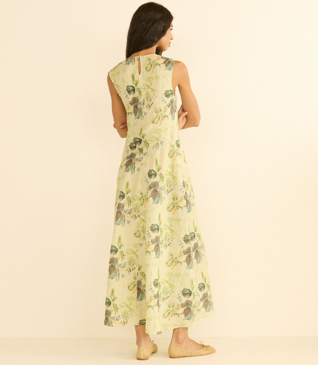 Adelana Dress -- Floraison De Mûres