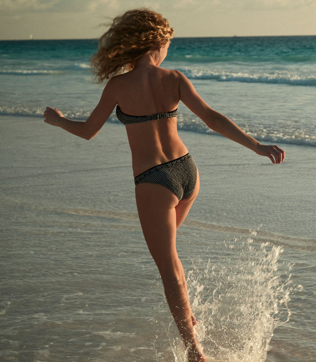 Azeline Bikini Top -- La Maddalena Gingham