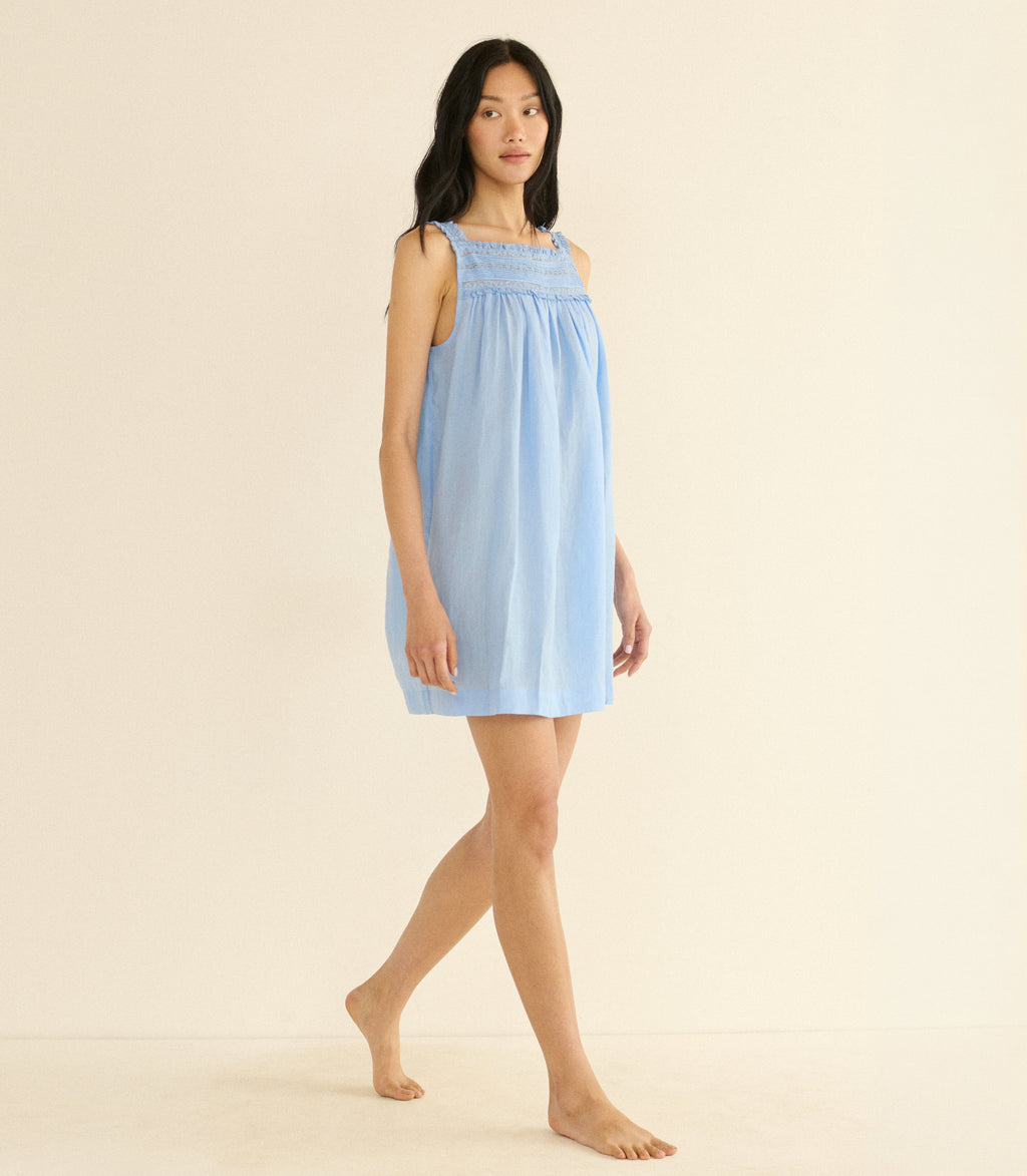 Bea Dress -- Bluejay