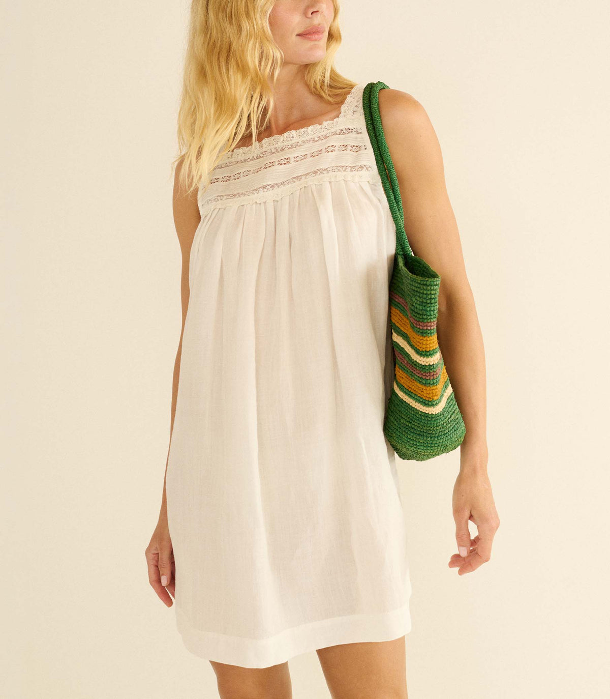 Bea Dress -- Salt