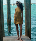 Bennette Dress -- Golden Olive