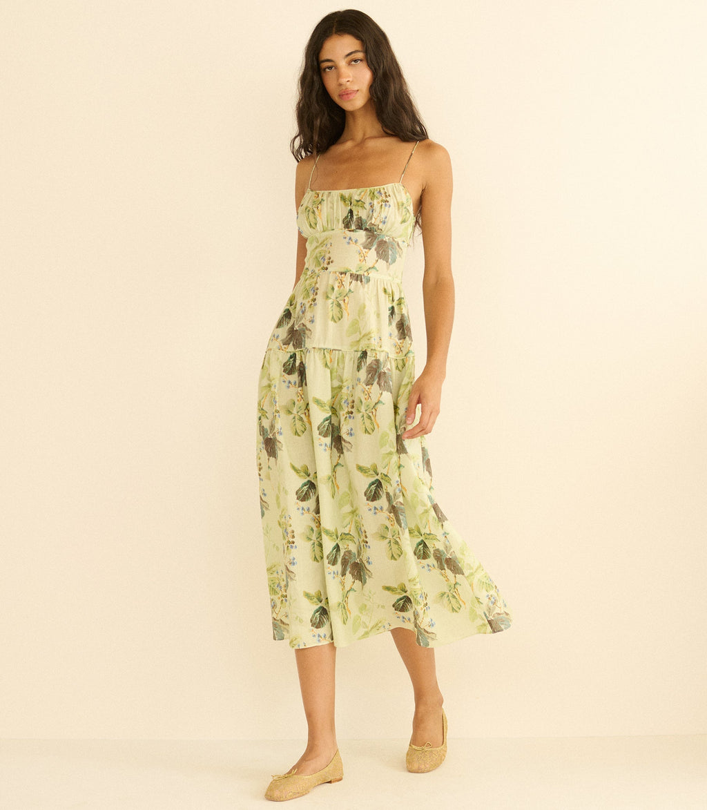 Benoit Dress -- Floraison De Mûres