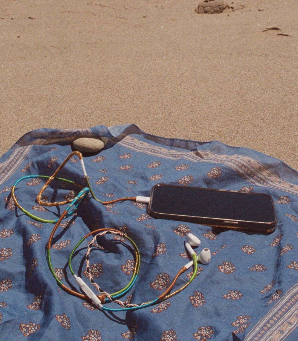 Le Pom Pom & Dôen Headphones -- Cadiz Collage