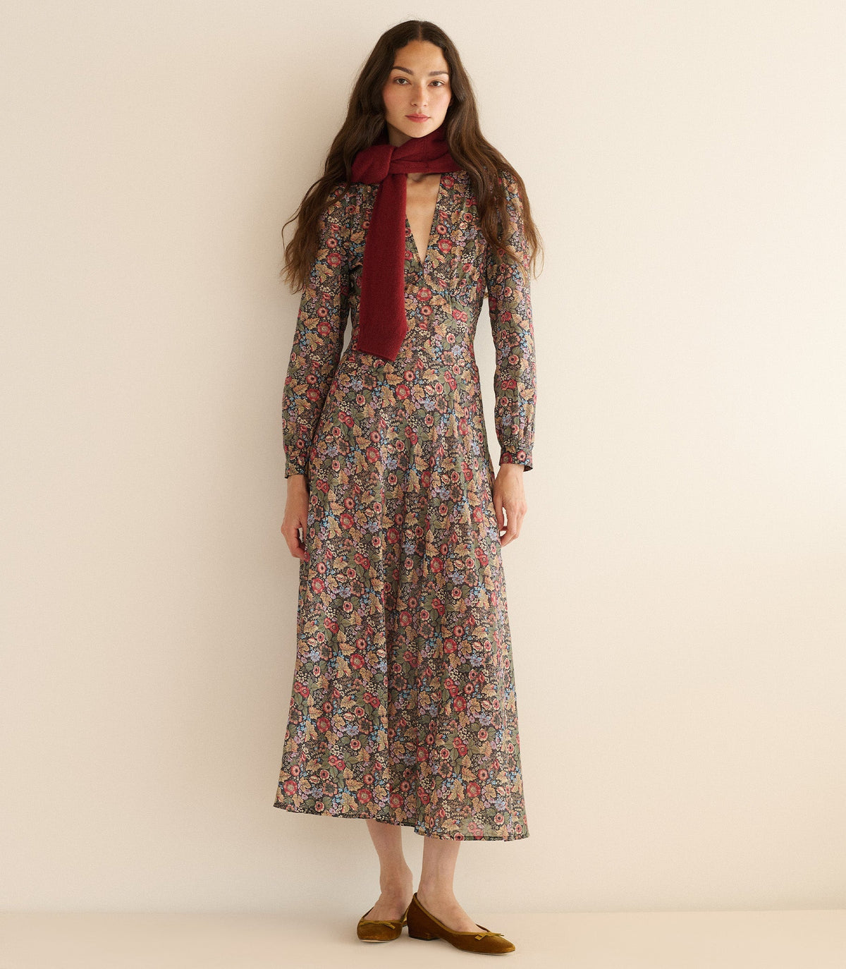 Charleston Dress -- Wildberry Thicket