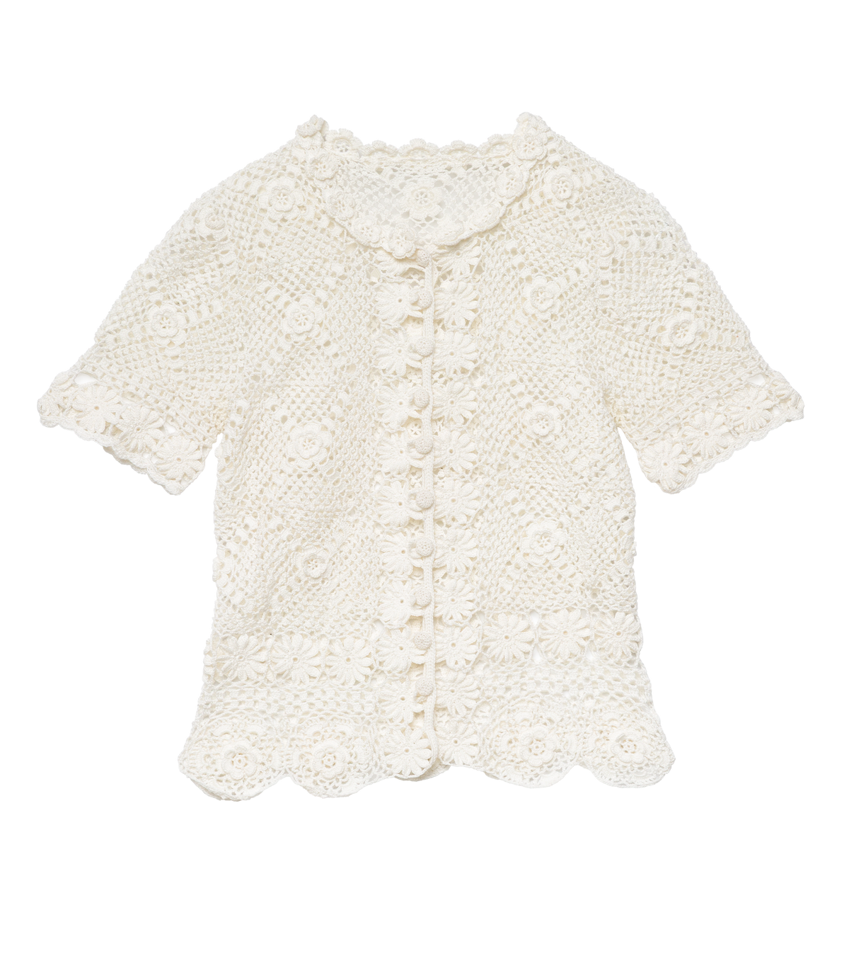 Chrysanthe Top -- Pearl