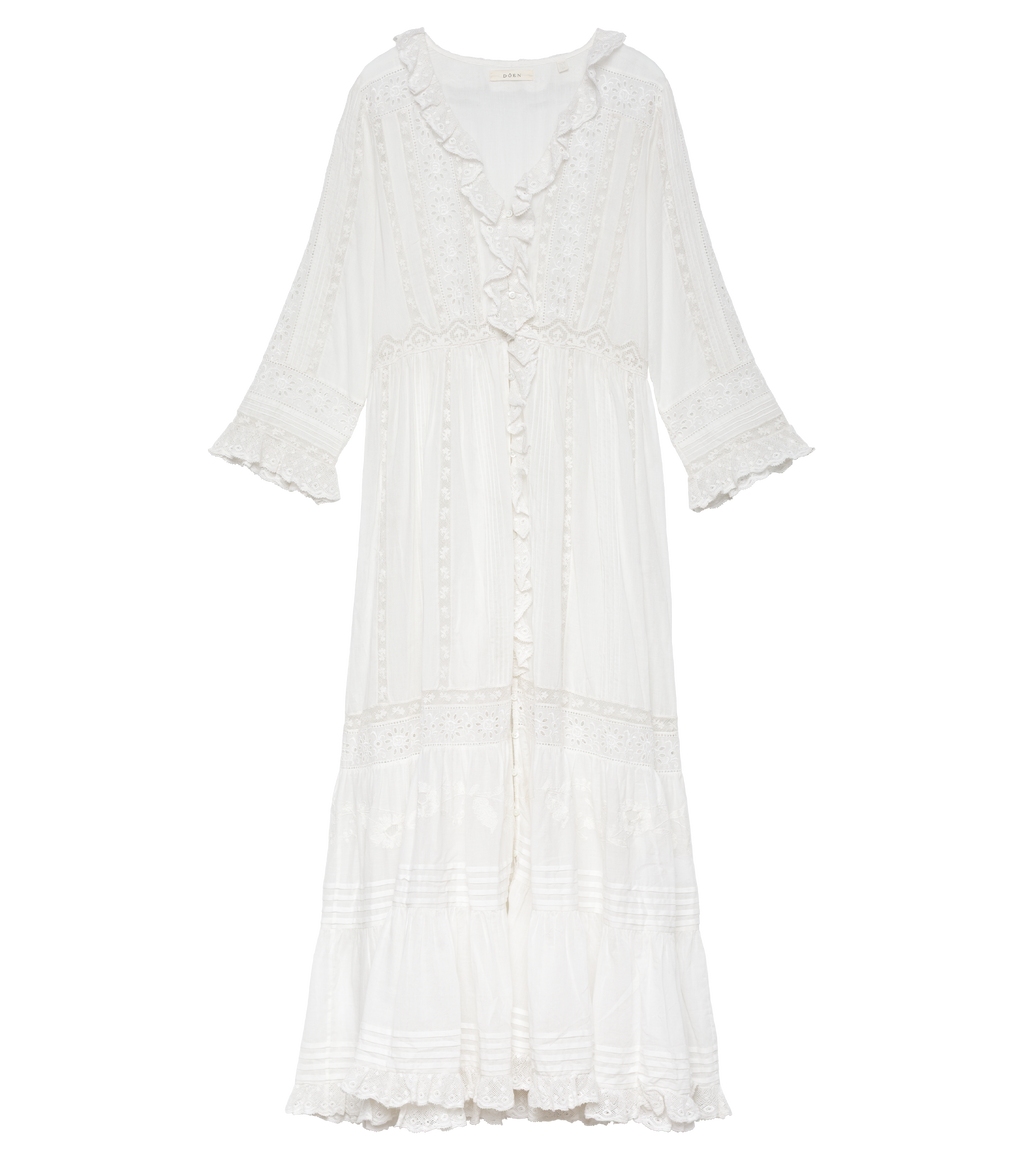 Clemencia Dress -- Salt