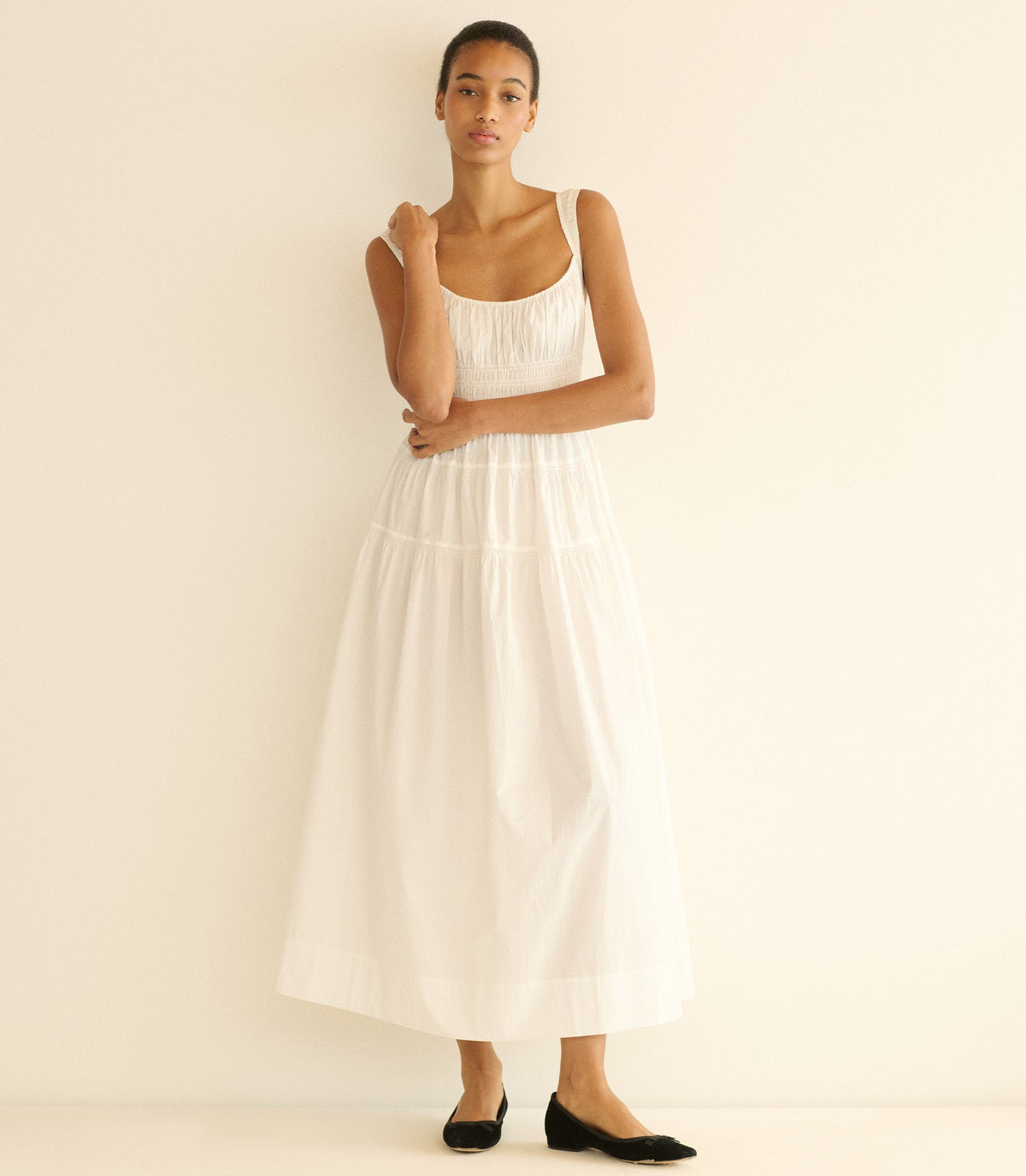 Clover Dress -- Salt