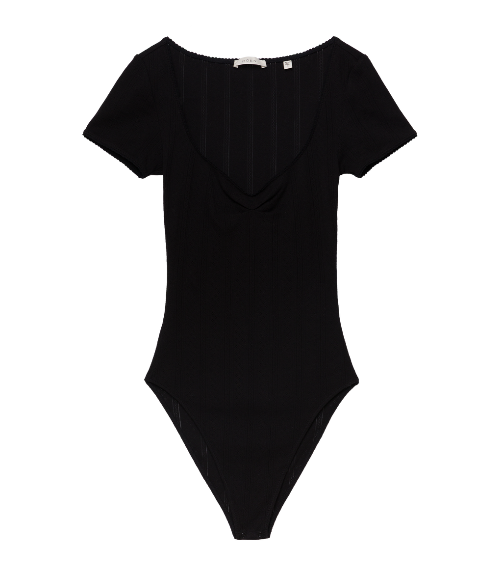 Coleta Bodysuit -- Black