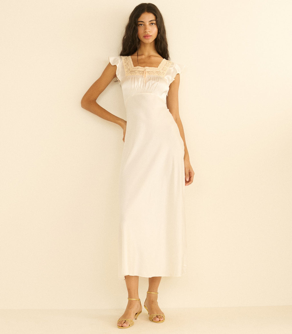 Corina Dress -- Salt