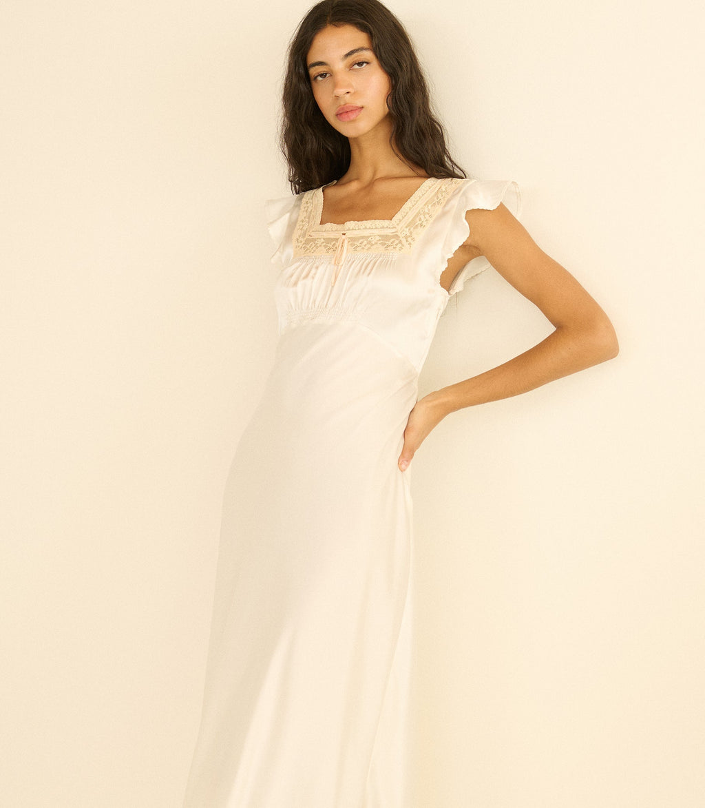 Corina Dress -- Salt