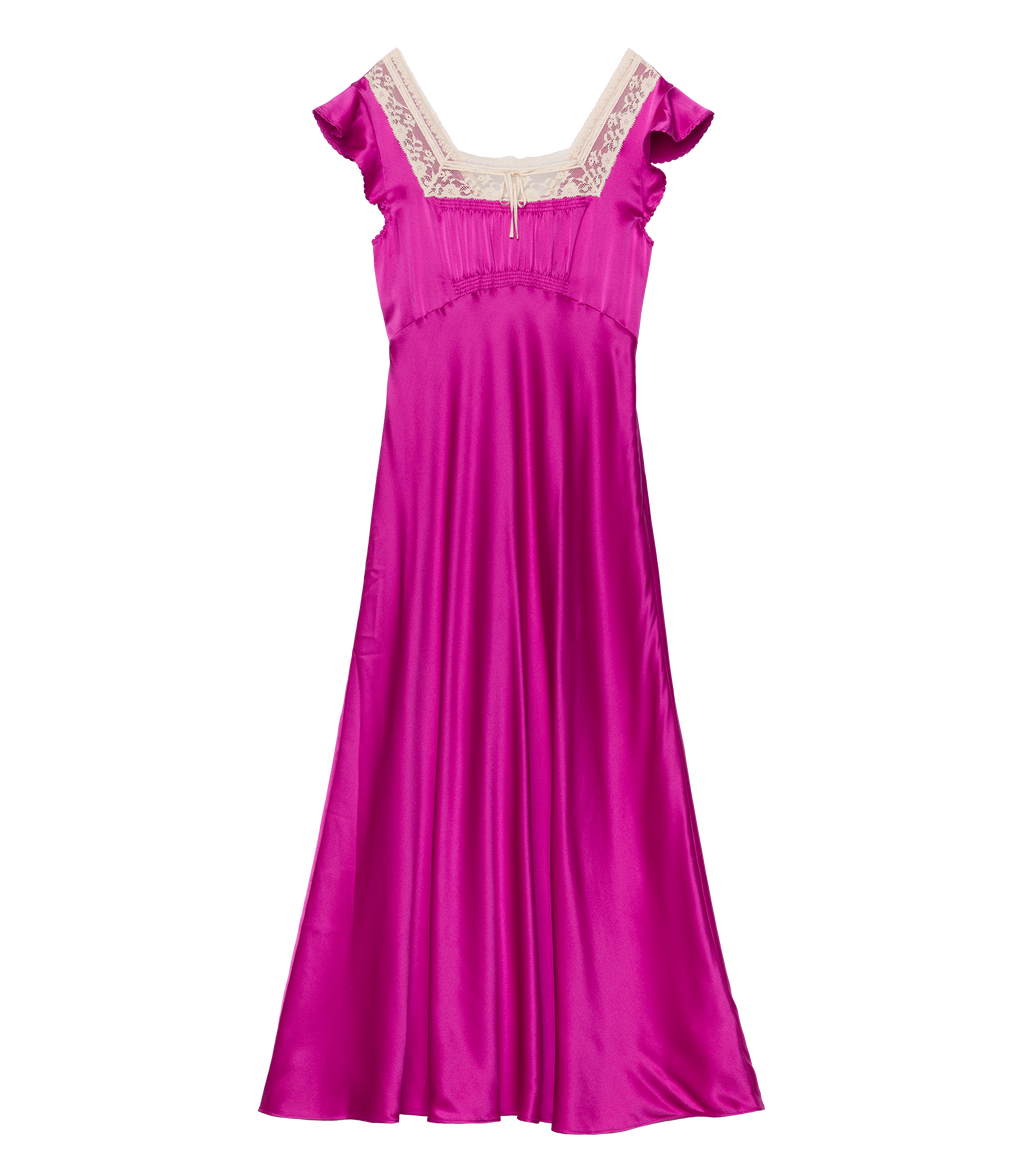 Corina Dress -- Magenta