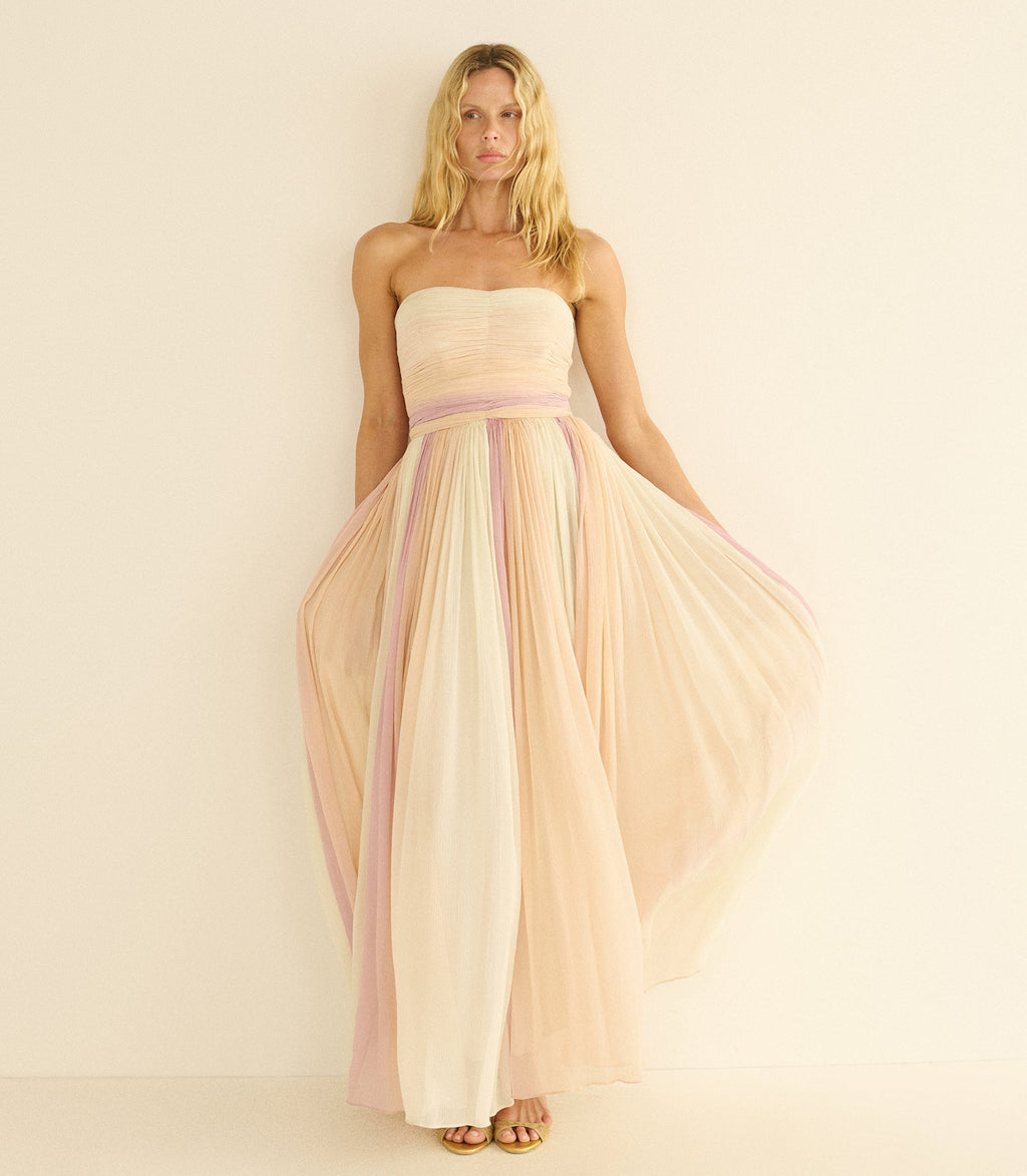 Dianthus Dress -- Tourmaline Ombre