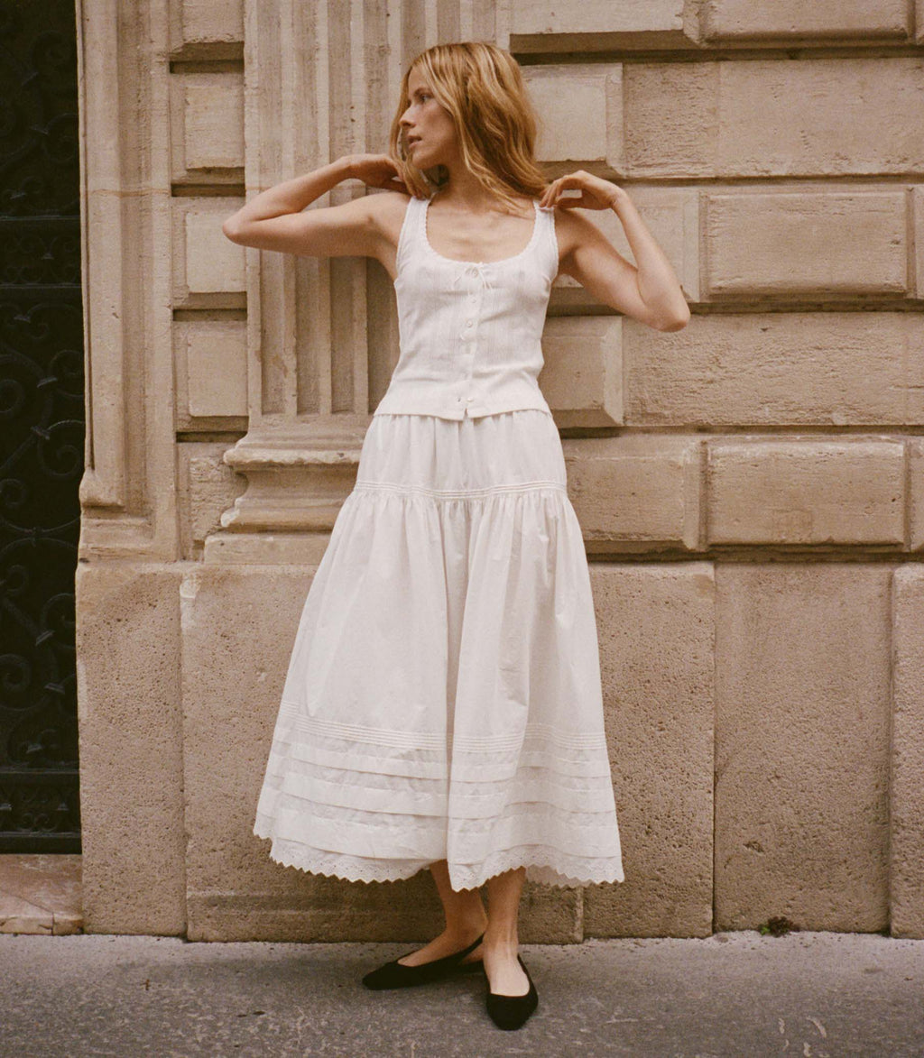 Lois Tank -- Salt Quelle Jolie Pointelle