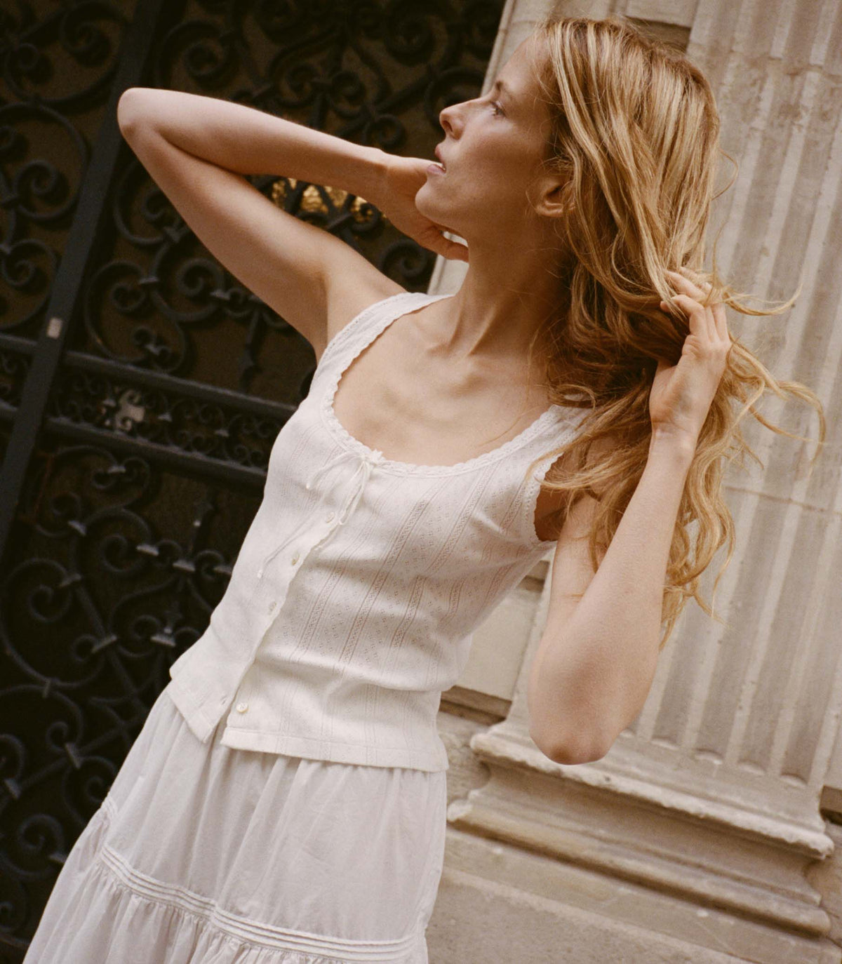 Lois Tank -- Salt Quelle Jolie Pointelle