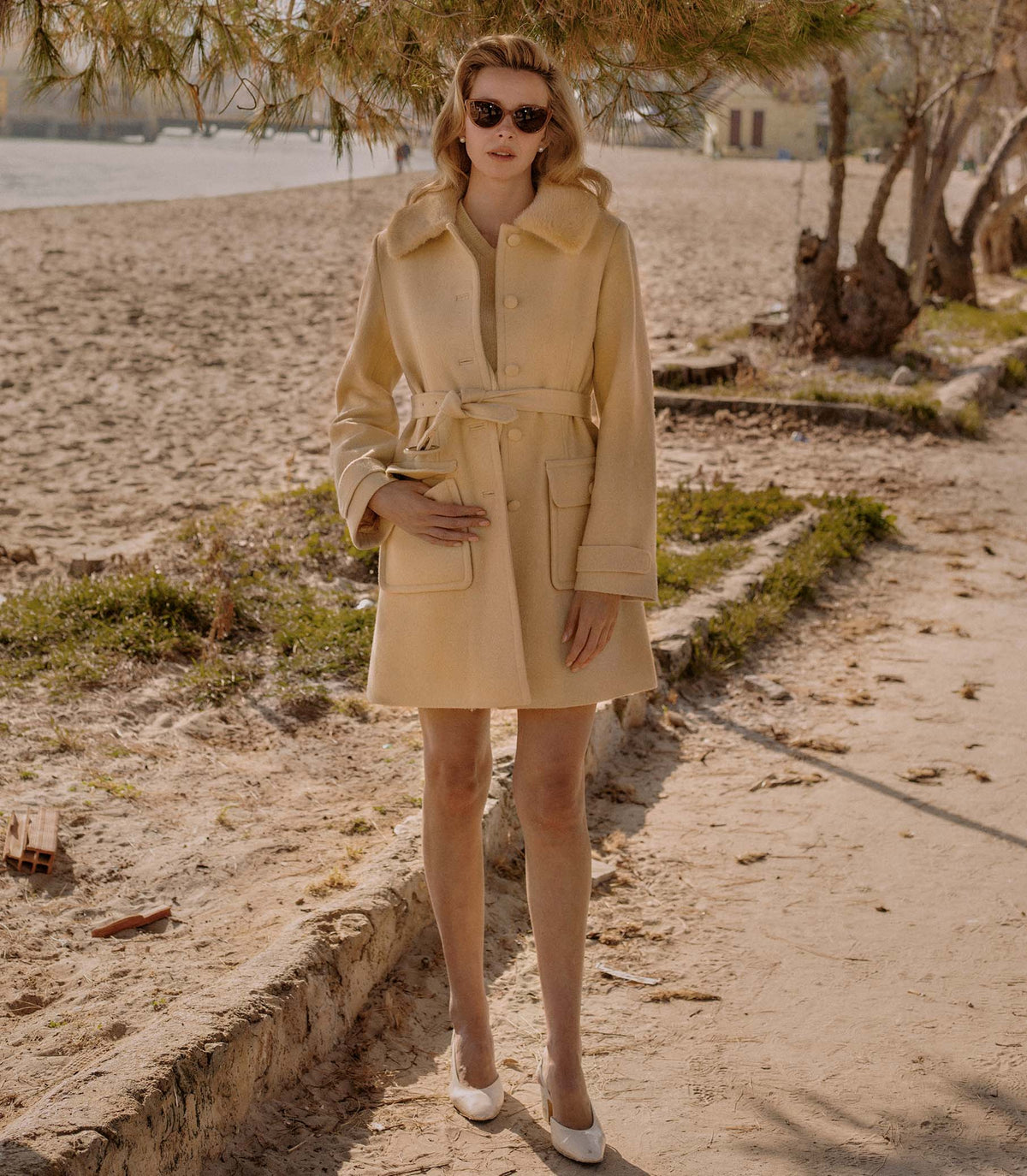 Dôen By Garrett Leight Doyenne Sunglasses -- Mink