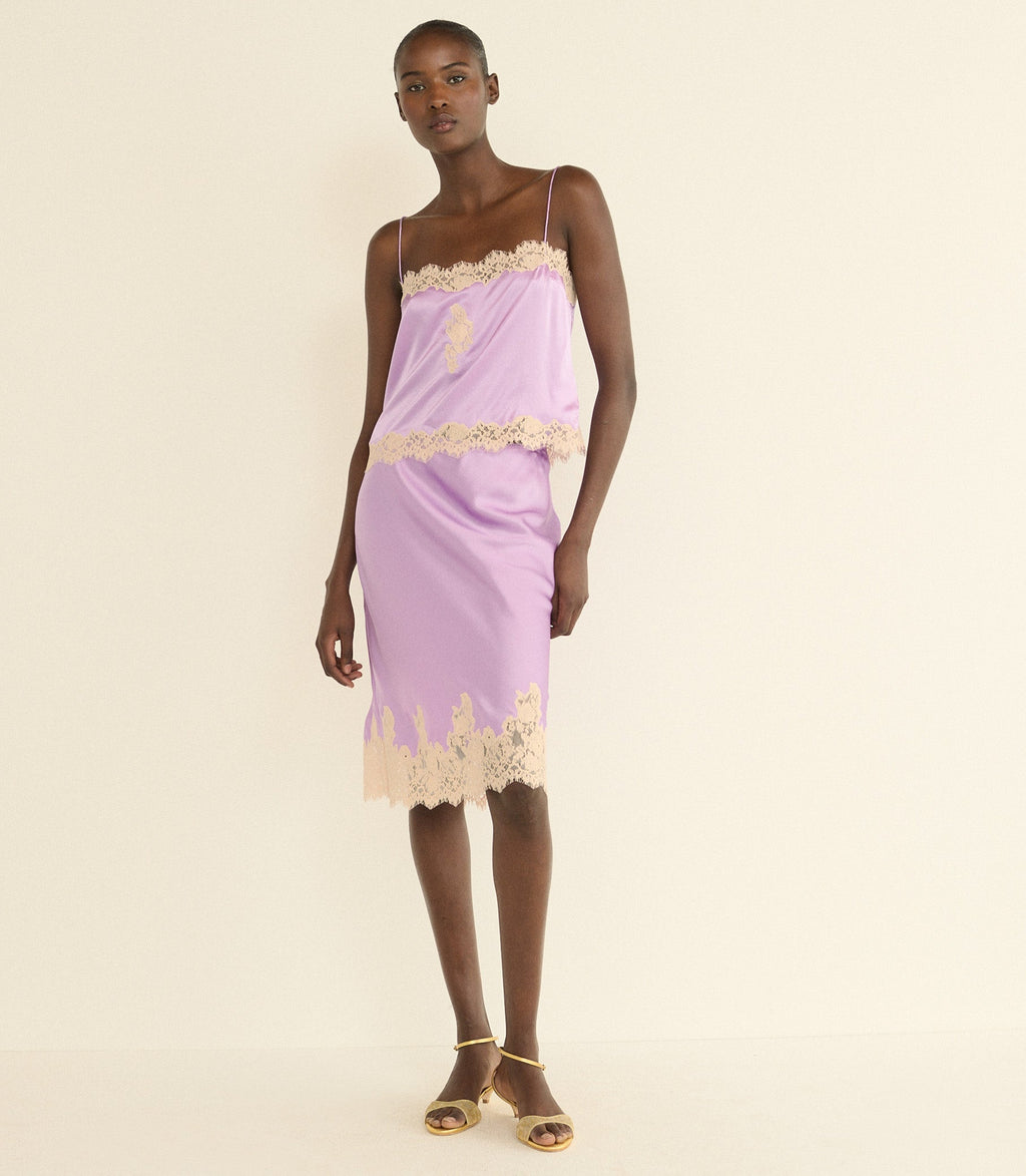 Elowette Skirt -- Orchid Blossom