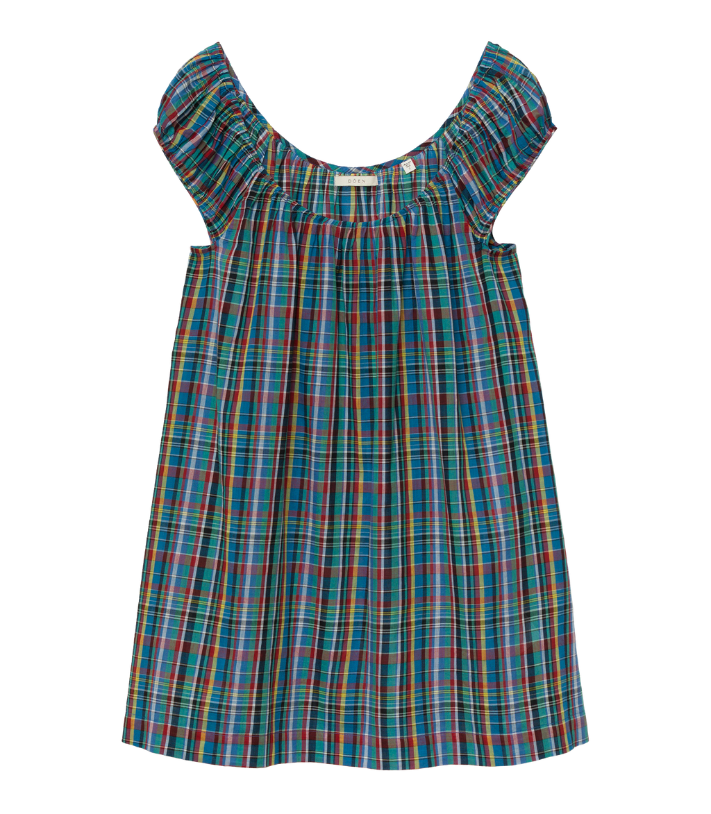 Faye Dress -- Alderbrook Plaid