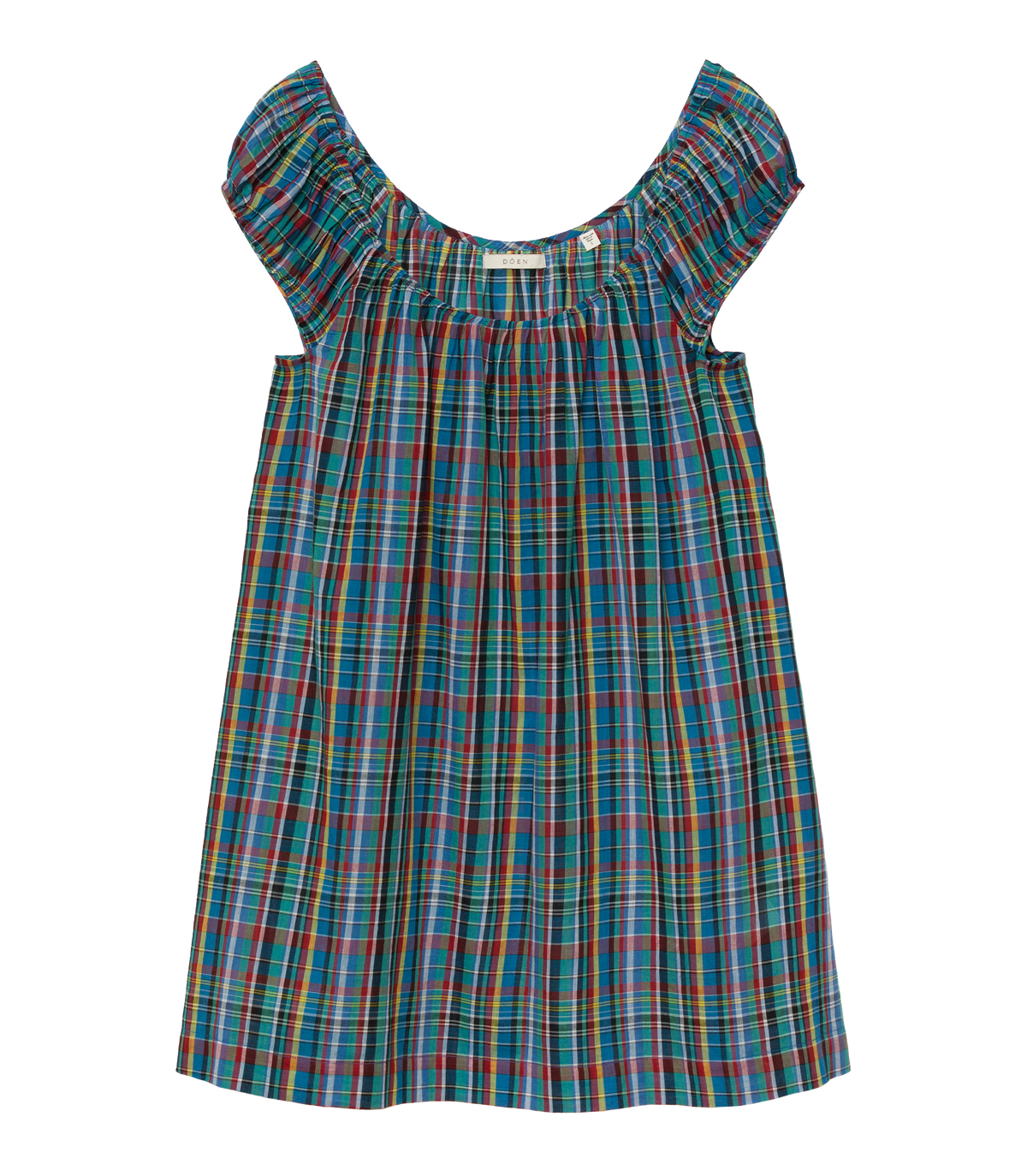 Faye Dress -- Alderbrook Plaid
