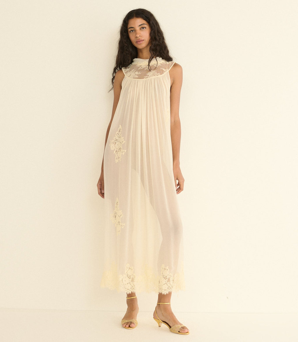 Florente Dress -- Sea Salt