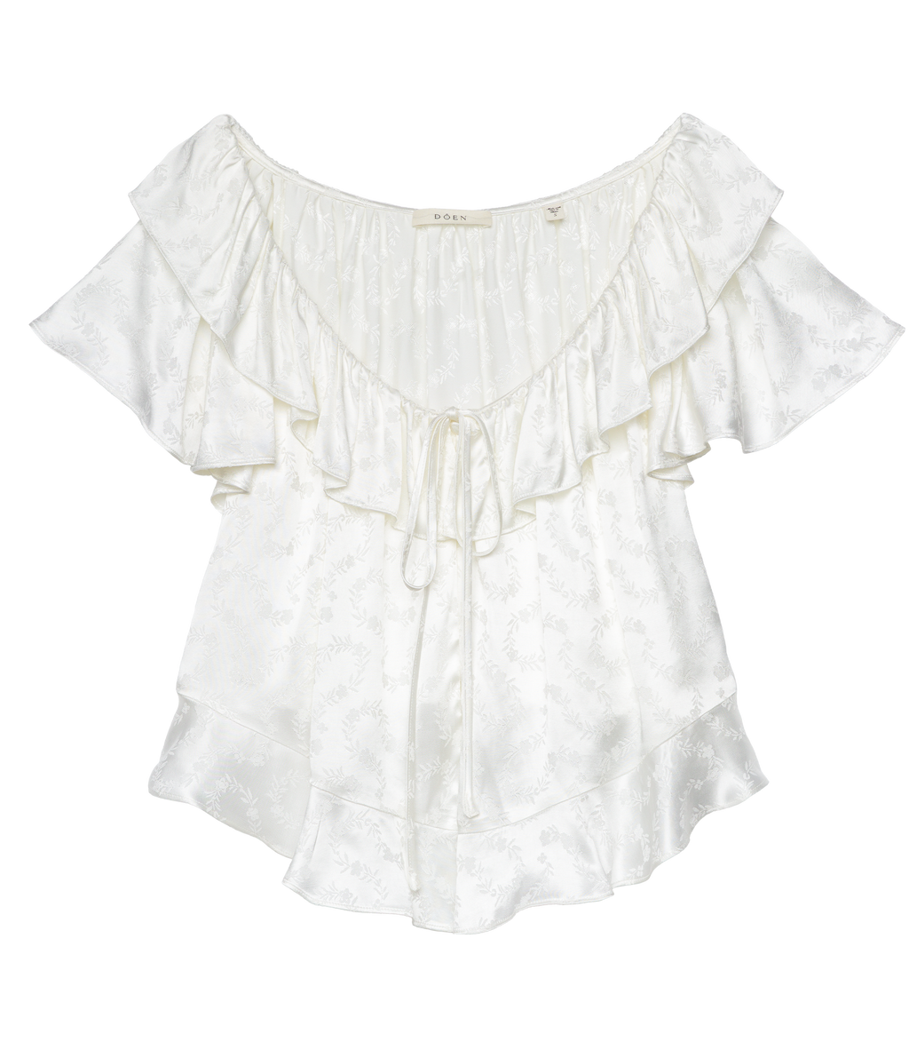 Floriette Top -- Salt