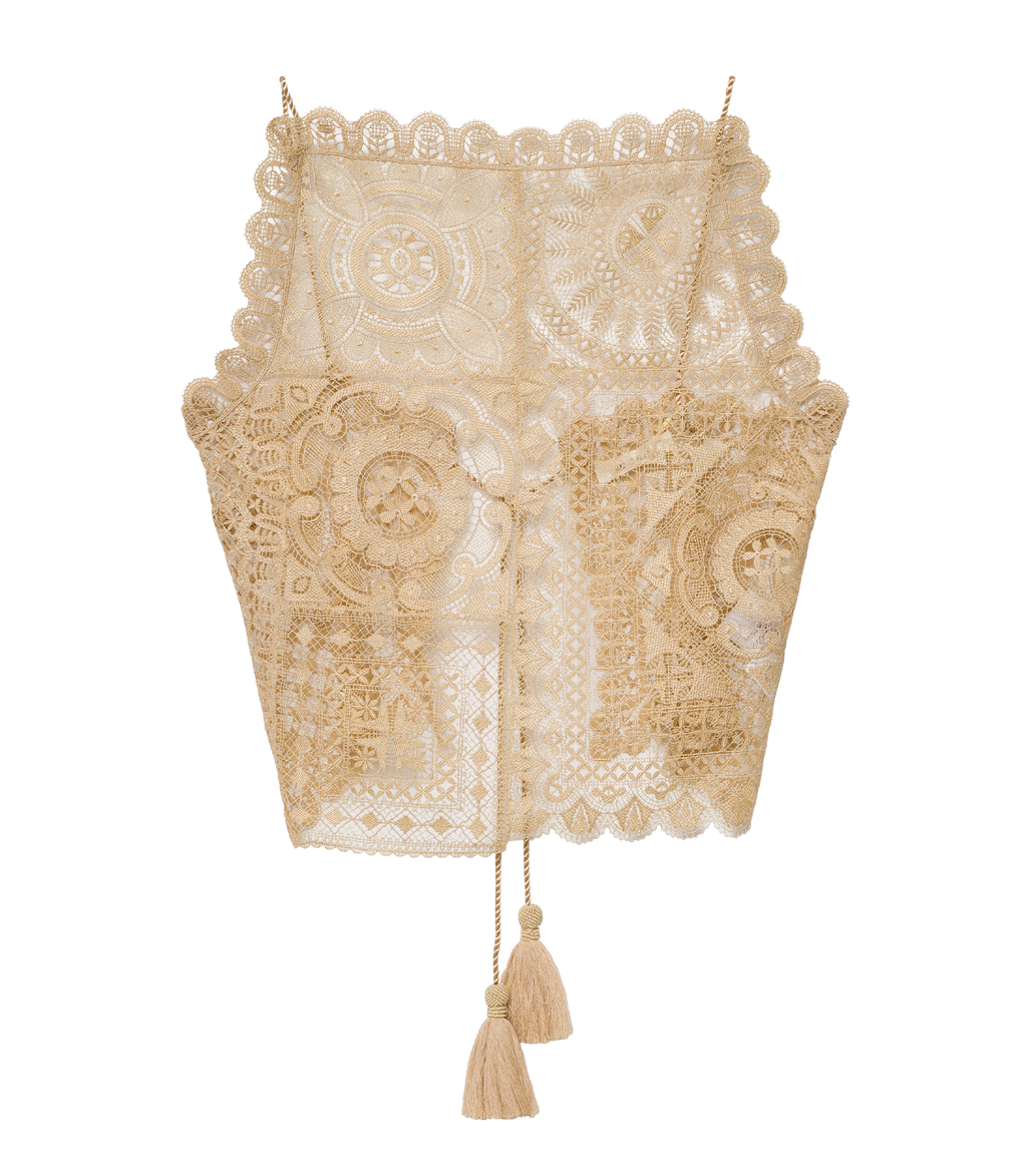 Handkerchief Anniversary Top -- Paille