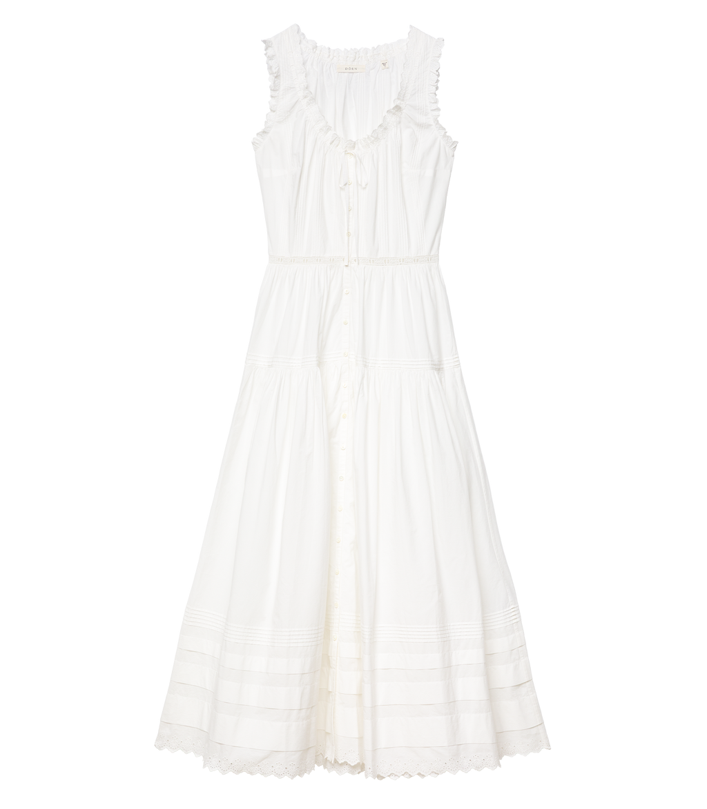 Hortense Dress -- Salt