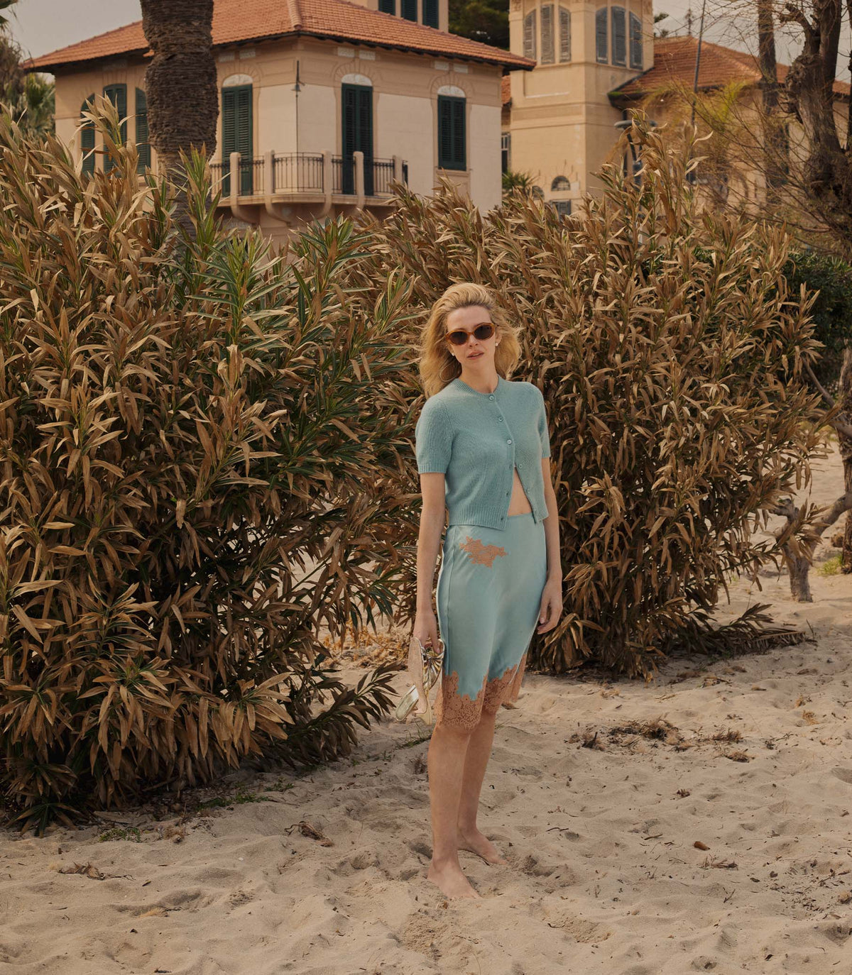 Dôen By Garrett Leight Ingénue Sunglasses -- Ember Tortoise