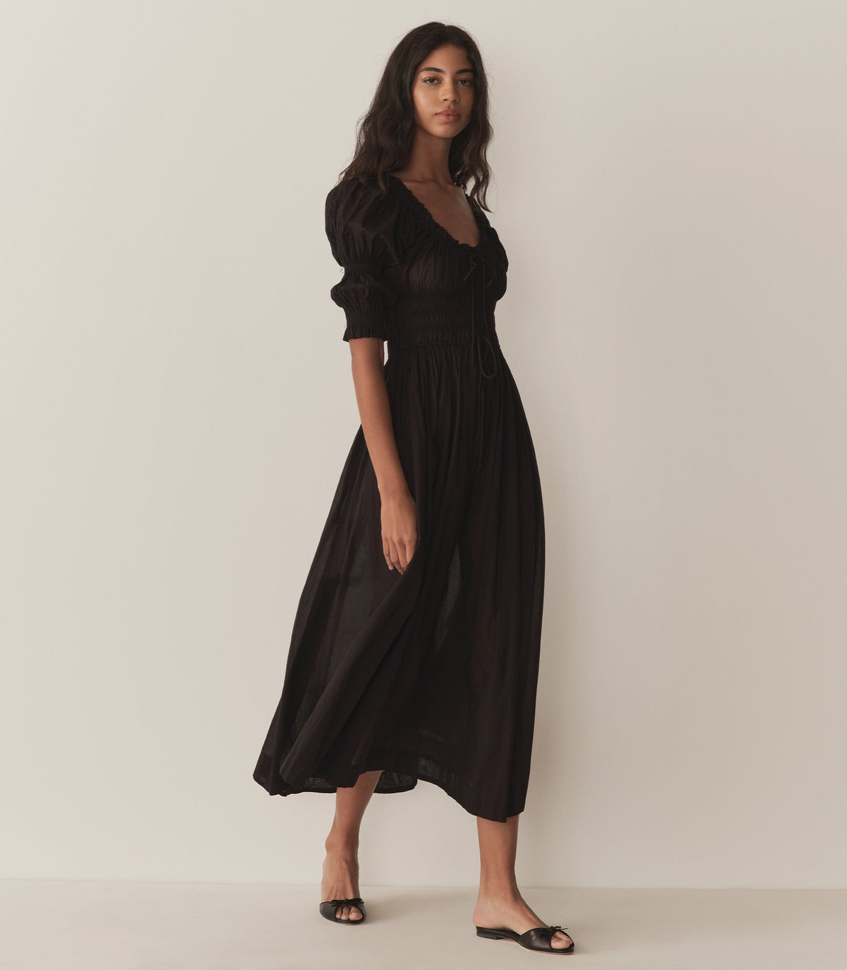 Ischia Dress -- Black