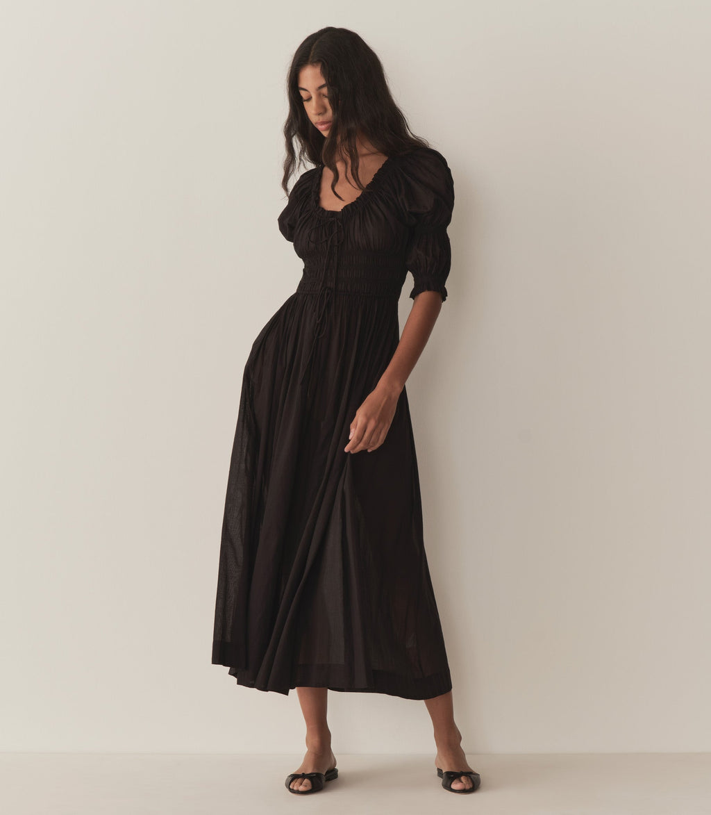 Ischia Dress -- Black