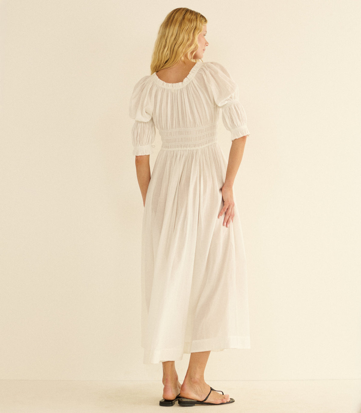 Ischia Dress -- Salt