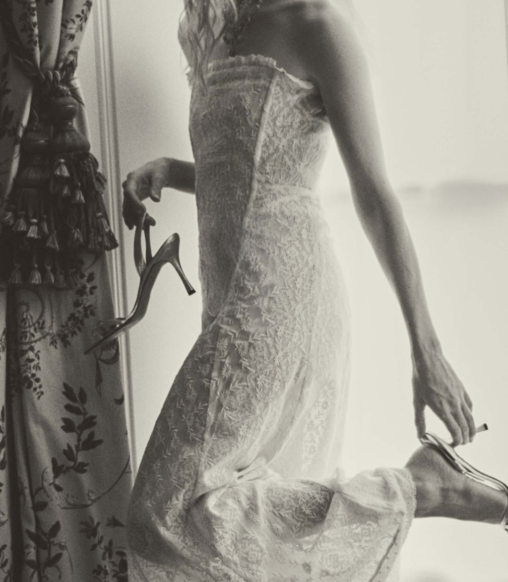 Josephine Anniversary Dress -- Salt