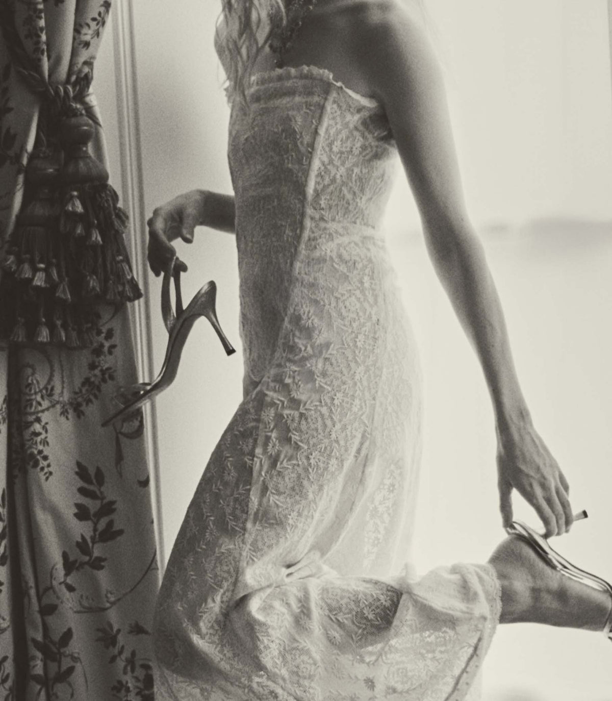 Josephine Anniversary Dress -- Salt