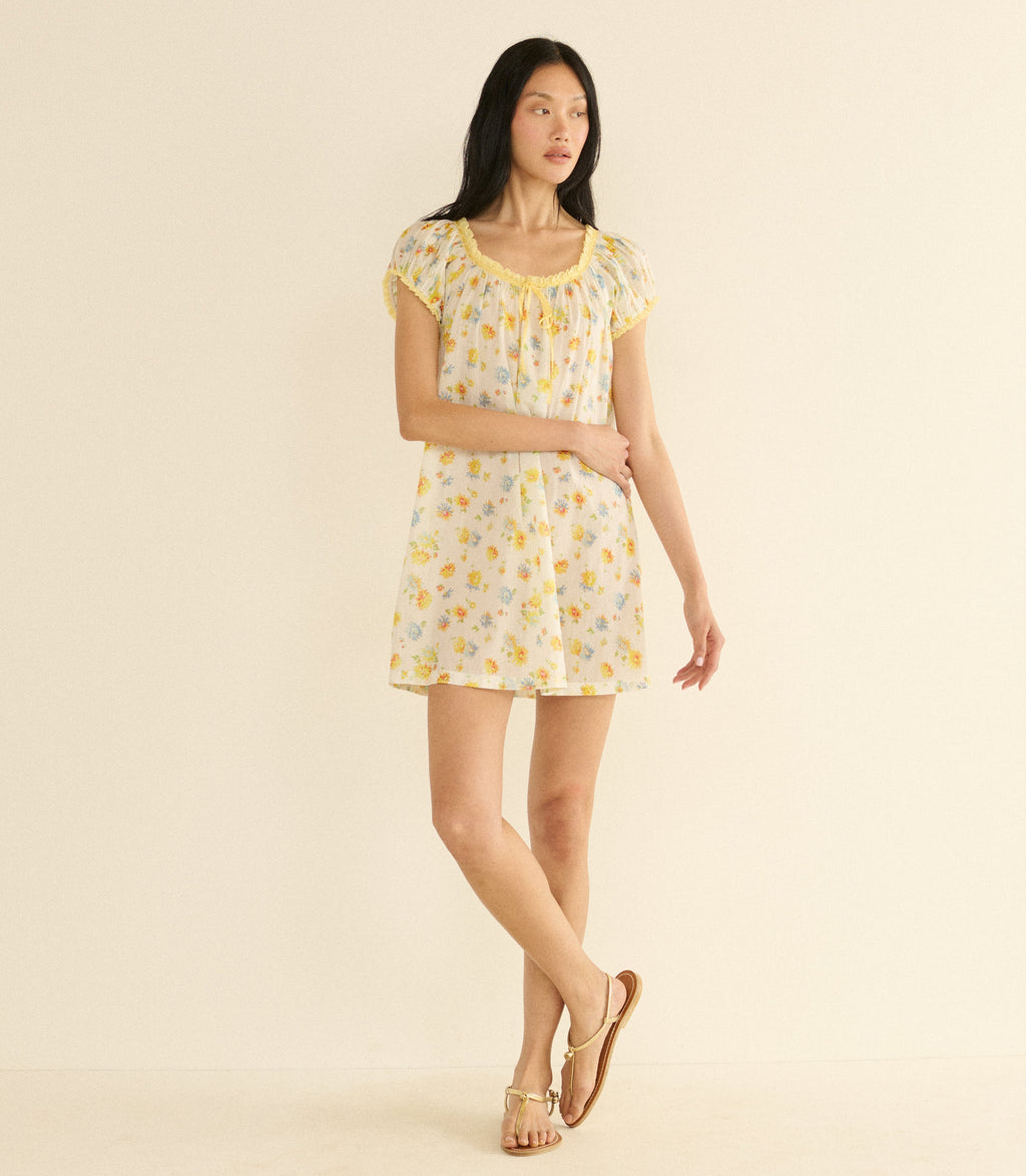 Julia Dress -- Dahlia Floral