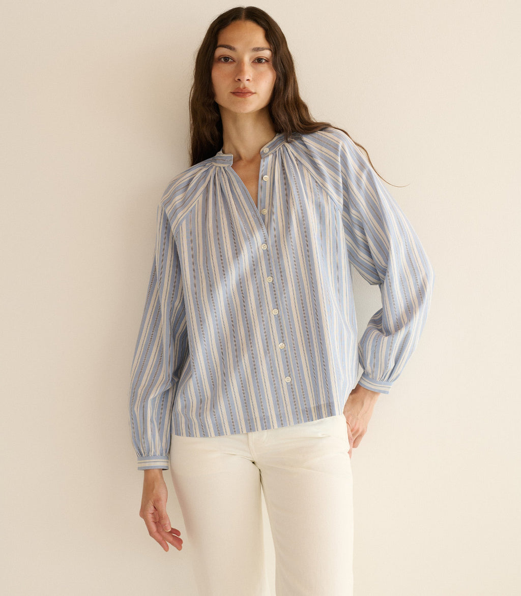 Julienne Top -- Loiret Stripe