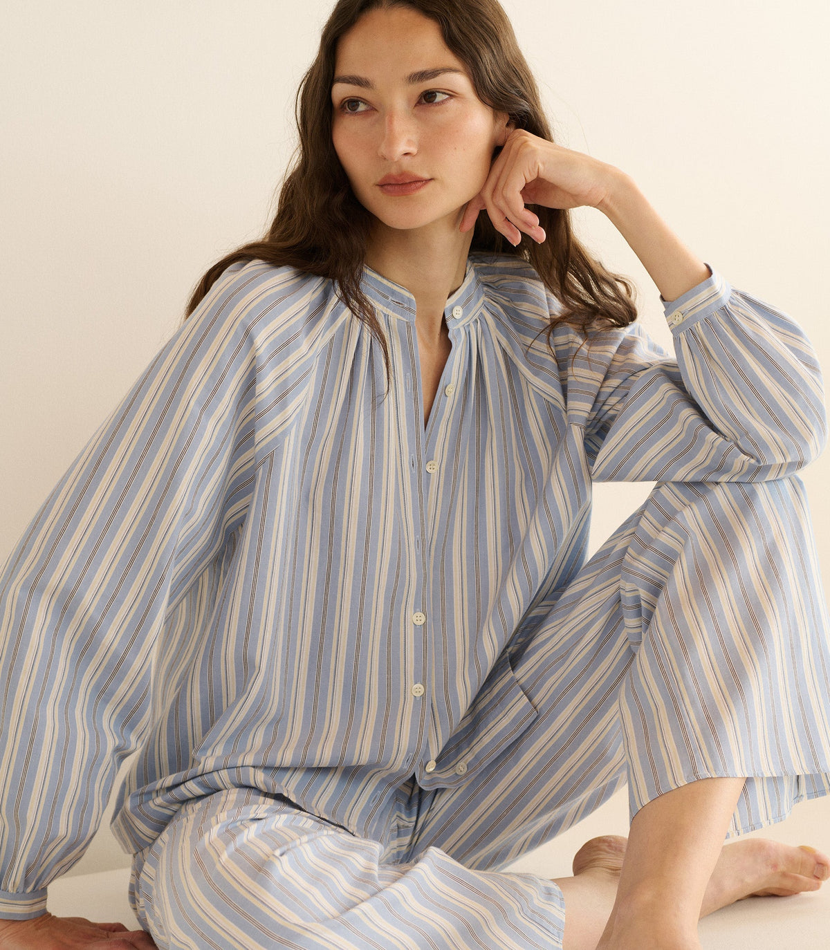 Julienne Top -- Loiret Stripe