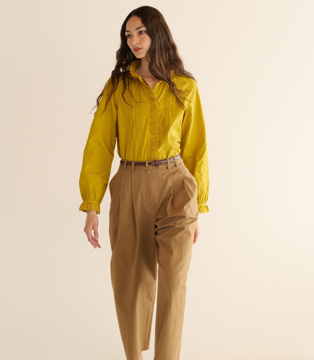 Leandra Top -- Oakmoss