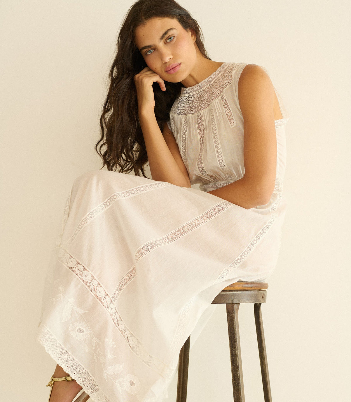 Liviana Dress -- Salt