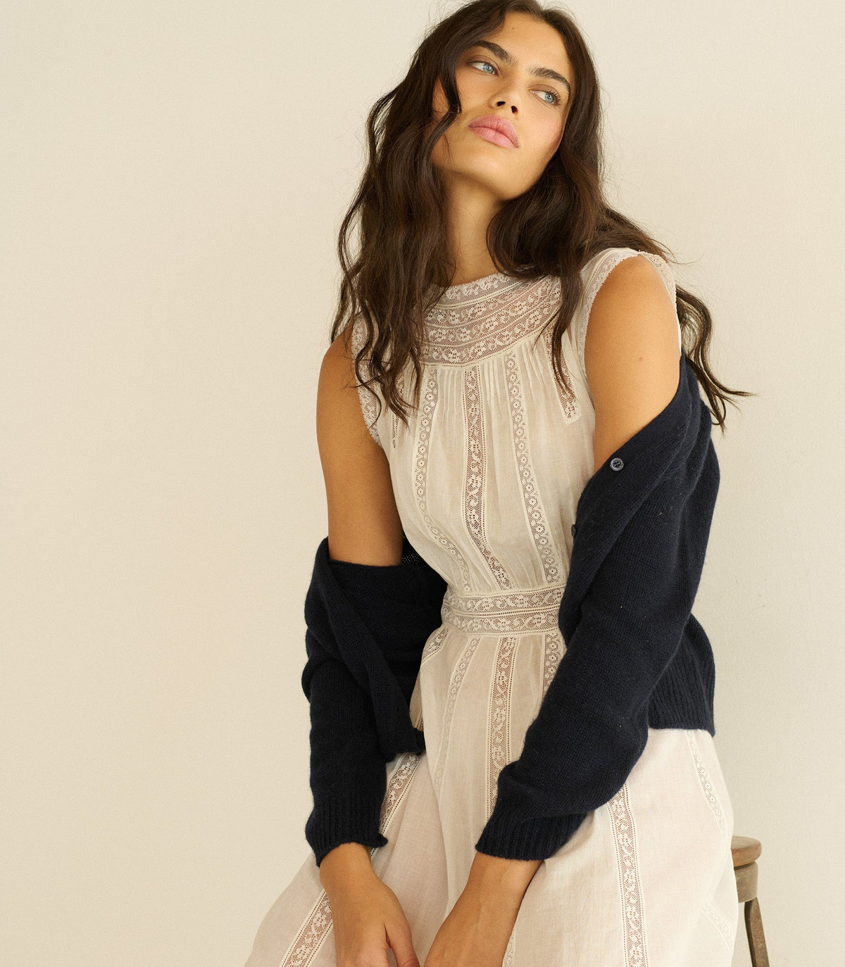 Liviana Dress -- Salt