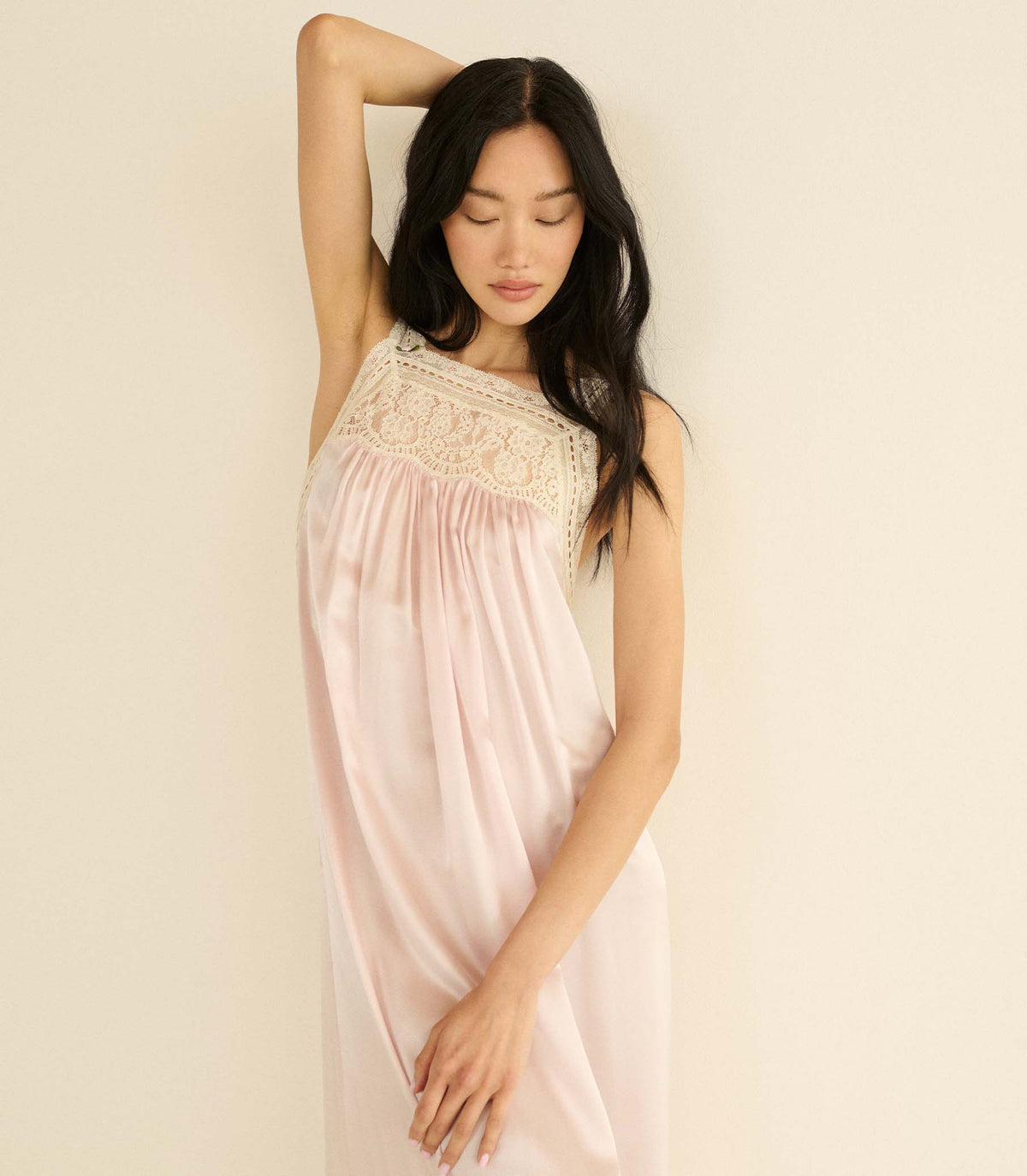Luciane Dress -- Powder Rose