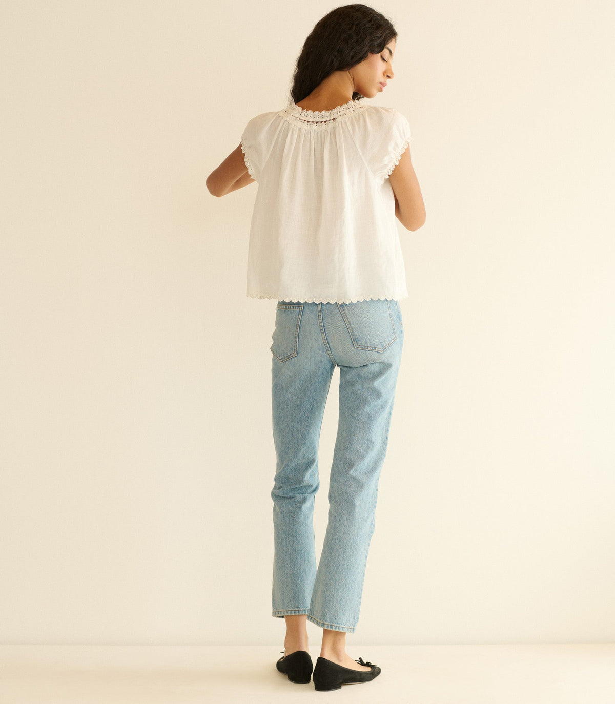 Marinette Top -- Salt