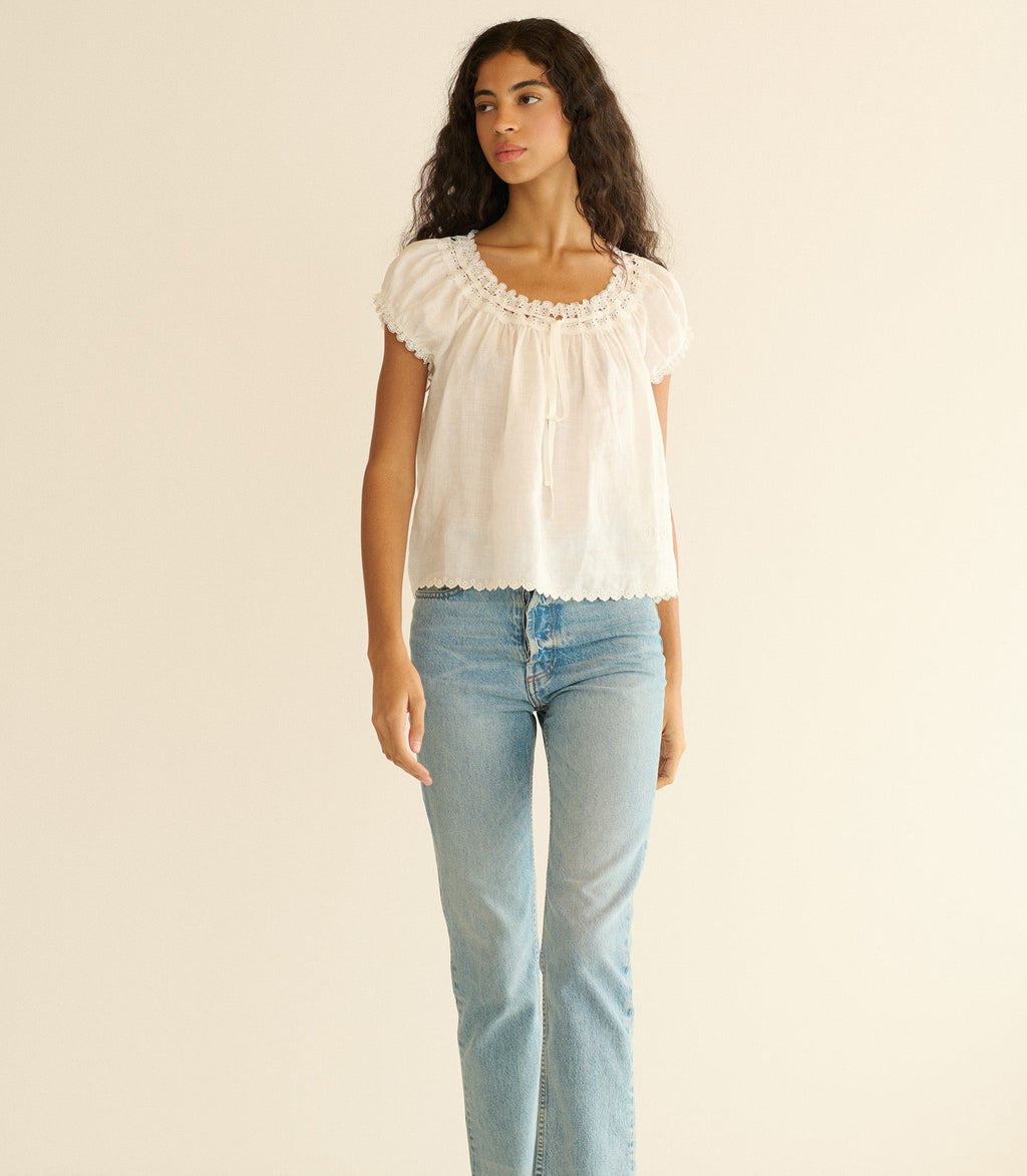 Marinette Top -- Salt