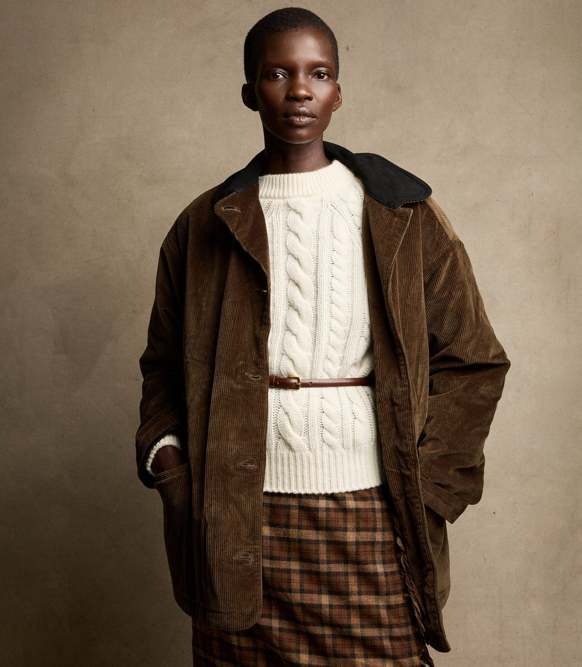 Marlowe Cashmere Sweater -- Ivory