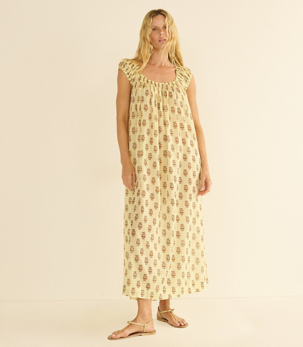 Meadowlark Dress -- Dandelion Grove