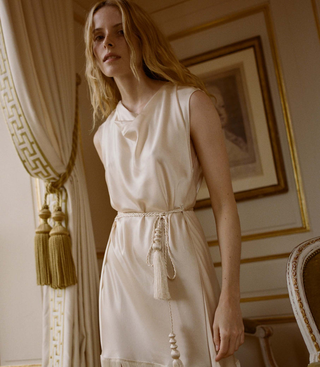 Nellcote Anniversary Dress -- Candlelight