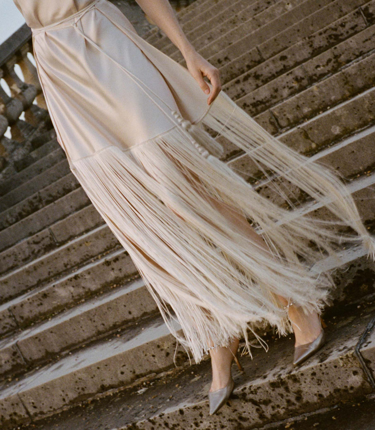 Nellcote Anniversary Dress -- Candlelight