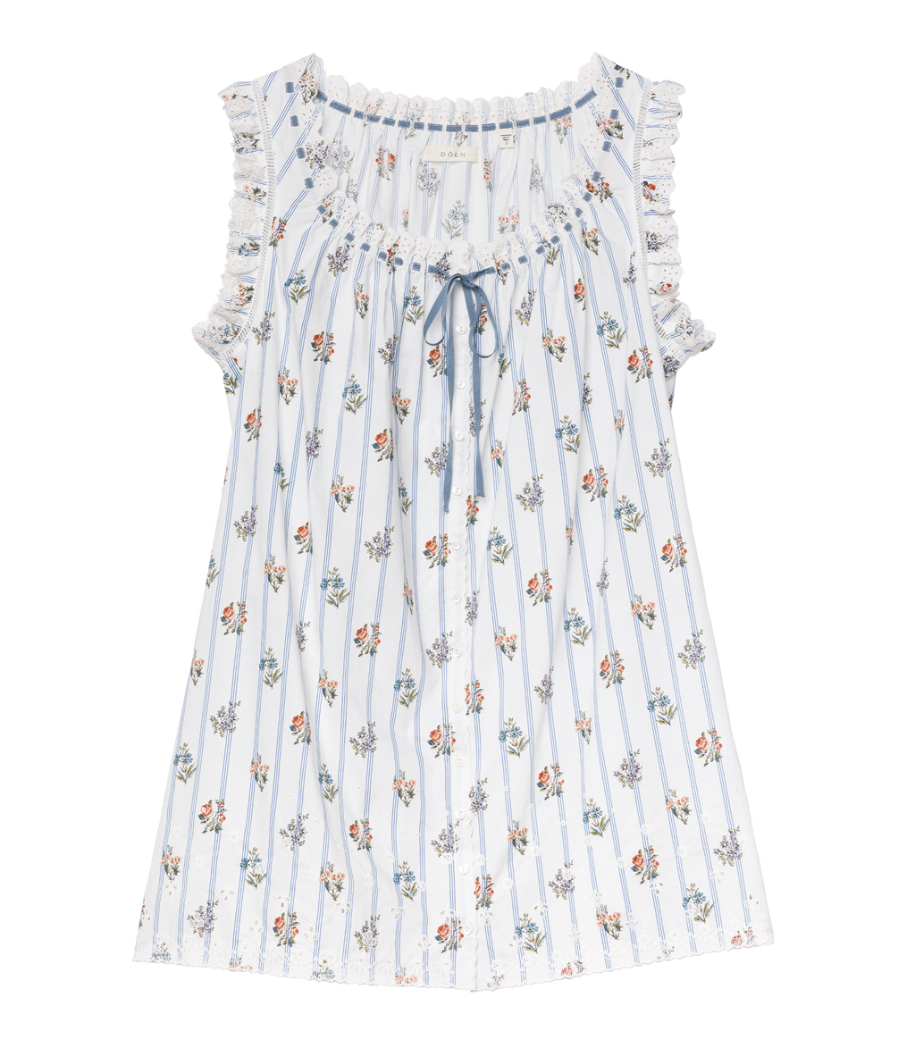 Nessie Dress -- Fleurs De Bordeaux