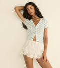 Neta Tee -- Sky Petit Posy Calico