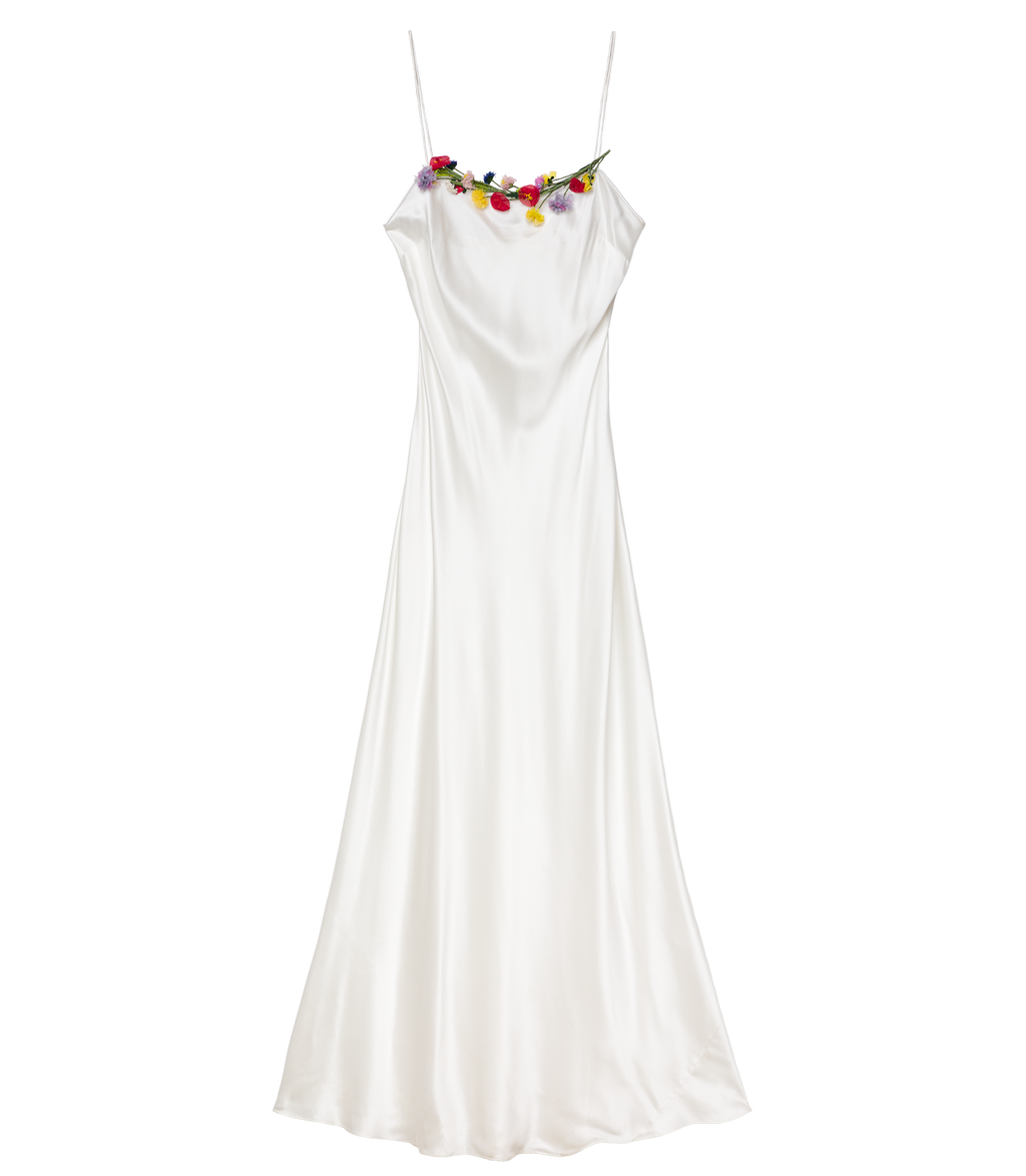 Oleander Dress -- Salt